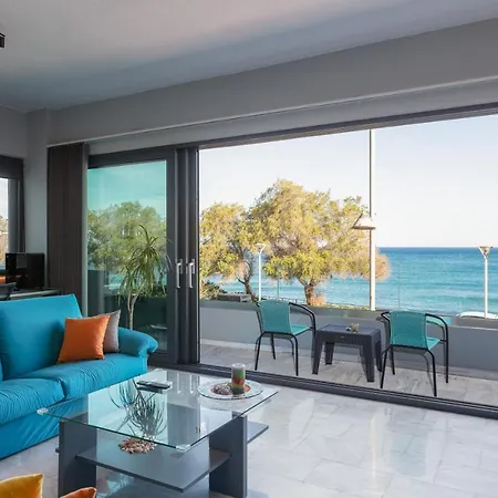 Apartment Rithian Blue Coast 2 Bedroom Seaview Rethymno (Crete)
